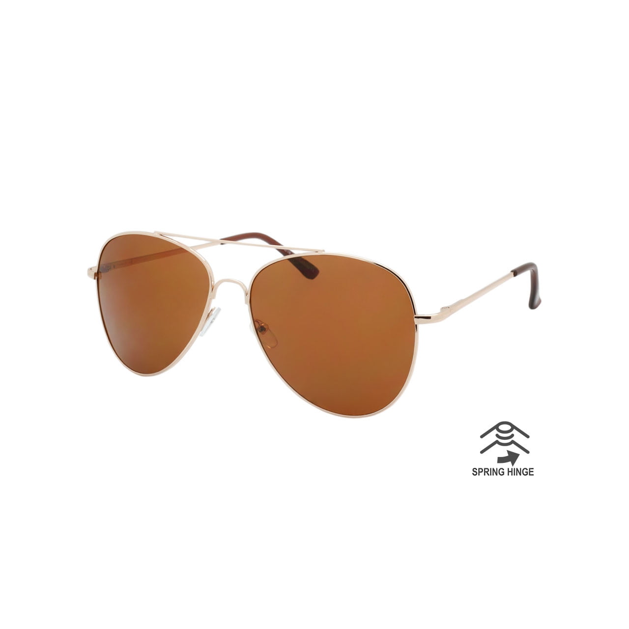 Daylee Naturals Aviator Spring Hinge Sunglasses Gold Frame Brown Lens UV400 9b4871fe e86d 489e b3d6 d293db3c3de0.84e8761cc25b66dd2e96b59c214adca8 - outletouro.com